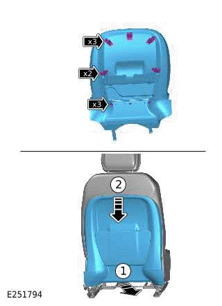 Front Row Seat Head Restraint